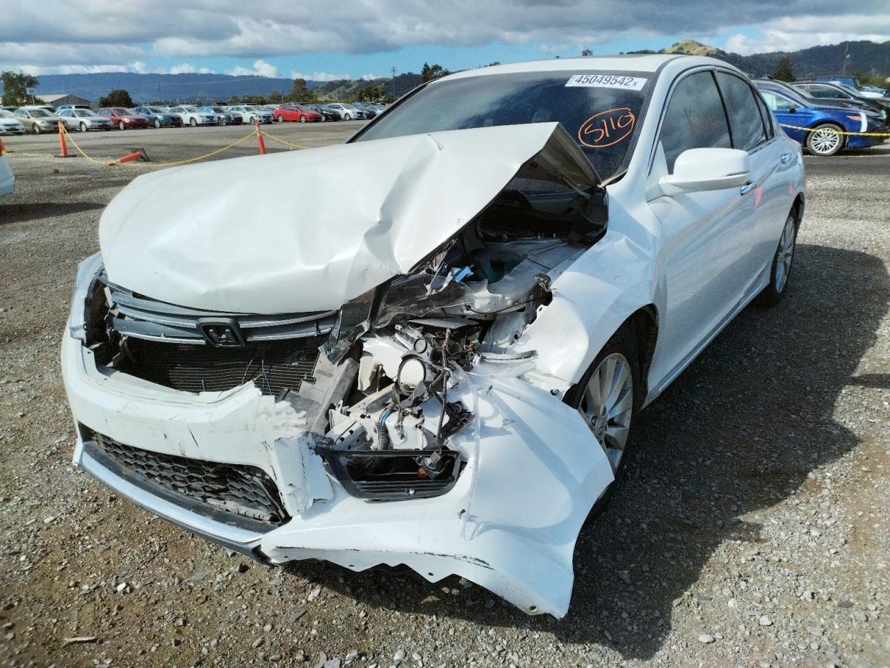 Photo 9 from auction – 2013 HONDA ACCORD EX with VIN 1HGCR2F73DA280291