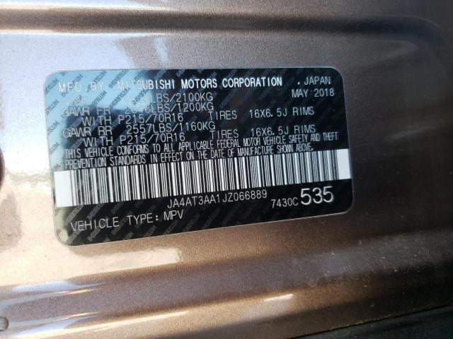 Photo 10 from auction – 2018 MITSUBISHI ECLIPSE CR with VIN JA4AT3AA1JZ066889