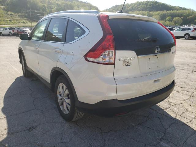 Photo 3 from auction – 2013 HONDA CR-V EXL with VIN 5J6RM4H75DL021087