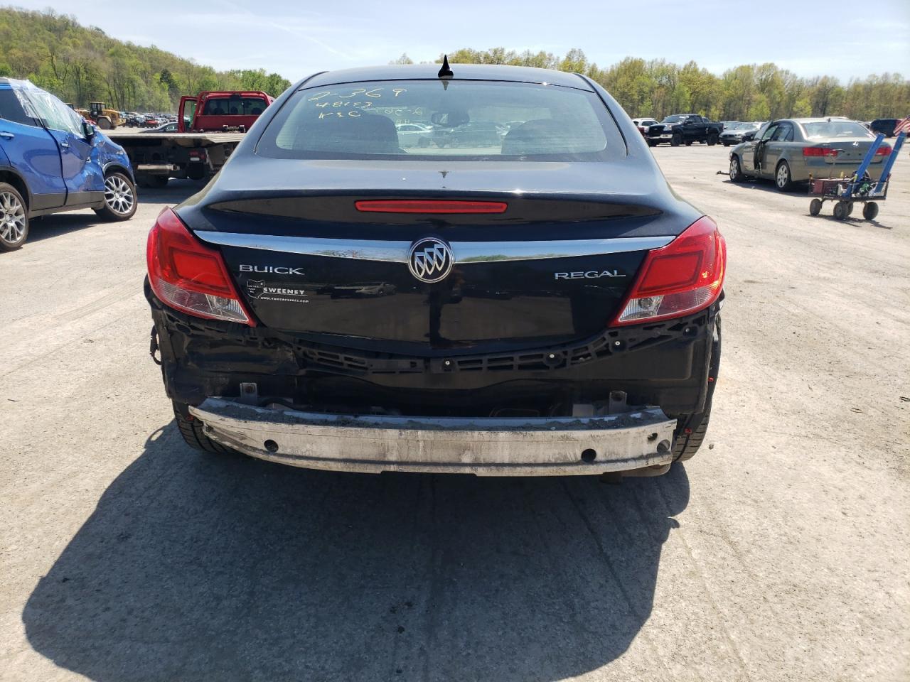 Photo 9 from auction – 2012 BUICK REGAL with VIN 2G4GR5EK3C9148693
