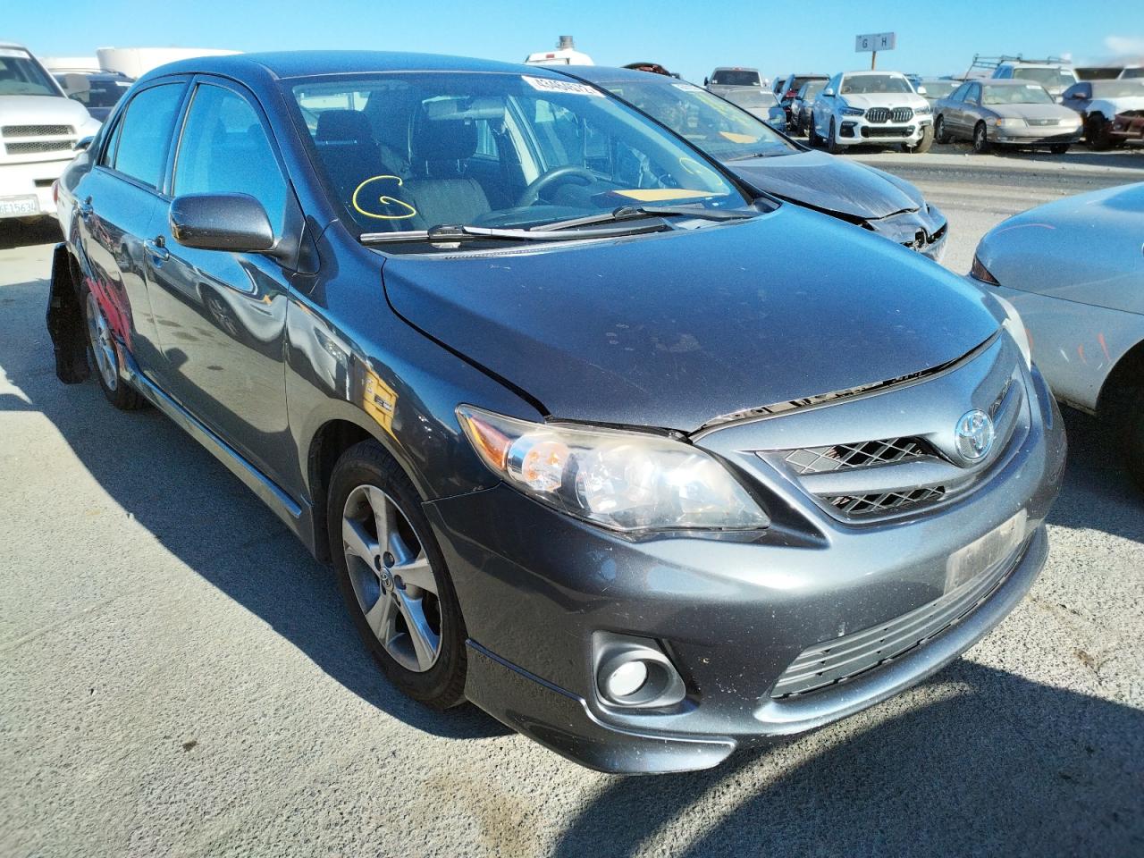 TOYOTA COROLLA BA 2011 with VIN 2T1BU4EE9BC683804 - Photo from auction