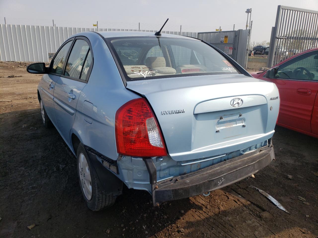 Photo 3 from auction – 2009 HYUNDAI ACCENT GLS with VIN KMHCN46C19U379499