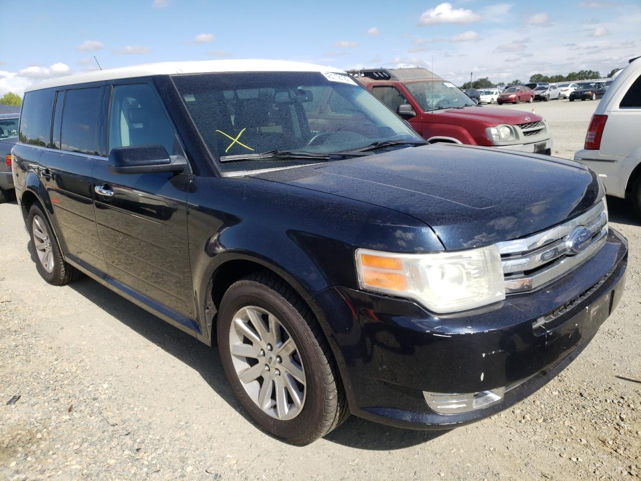 FORD FLEX SEL 2009 with VIN 2FMEK62CX9BA12111 - Photo from auction