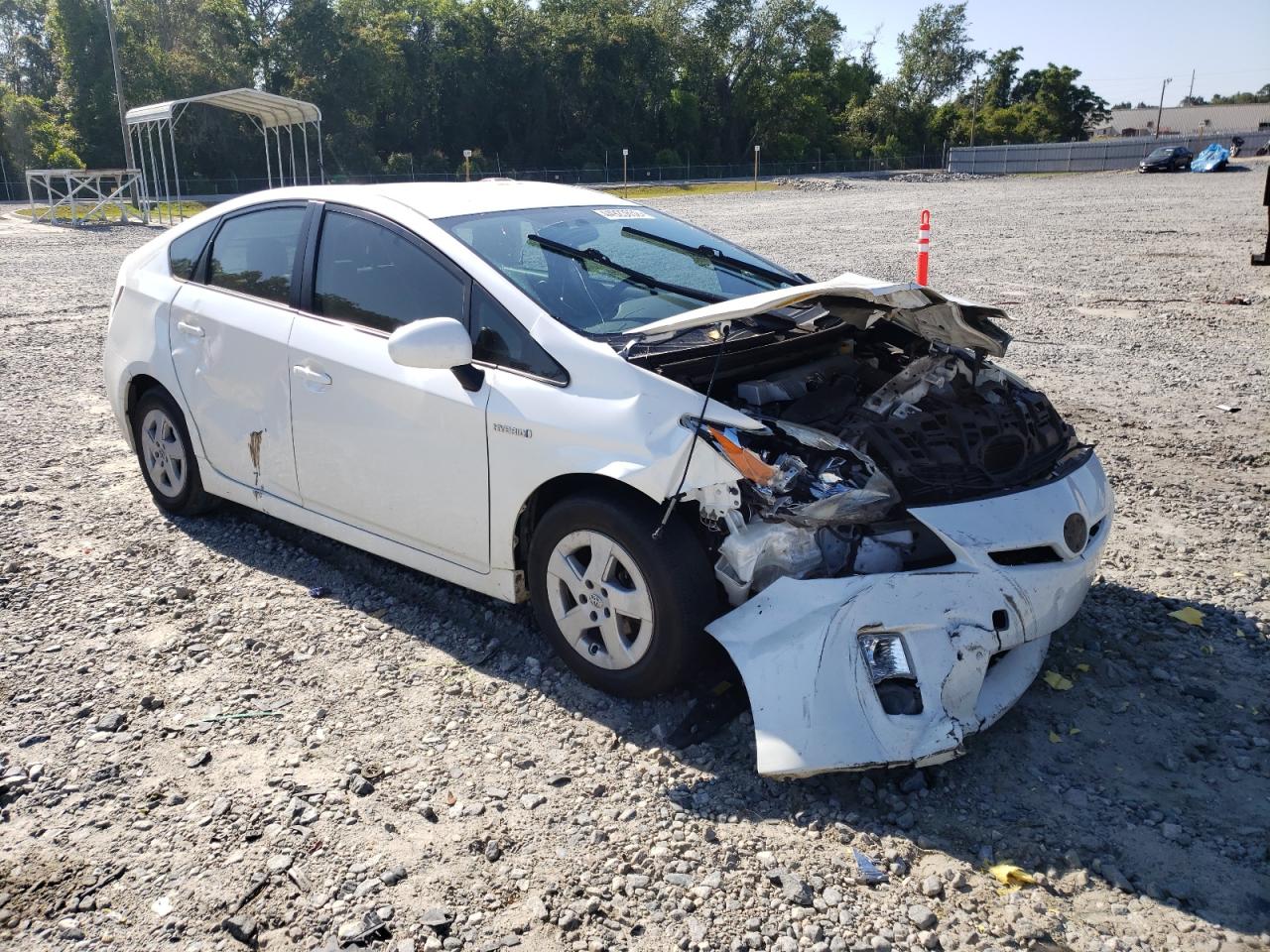 TOYOTA PRIUS 2011 with VIN JTDKN3DU3B0300689 - Photo from auction
