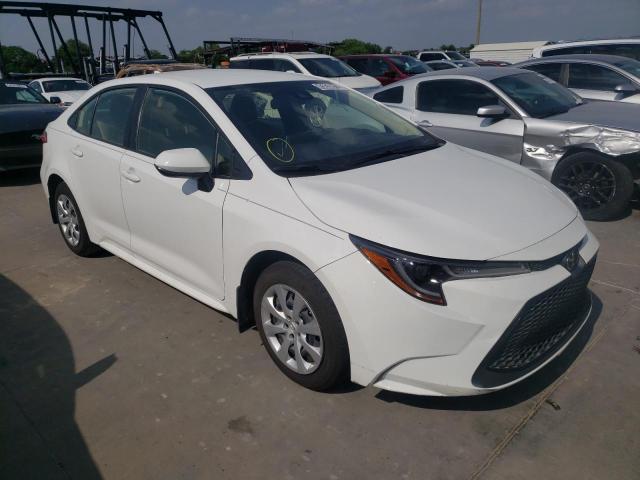 TOYOTA COROLLA LE 2021 with VIN JTDEPMAE5MJ157316 - Photo from auction