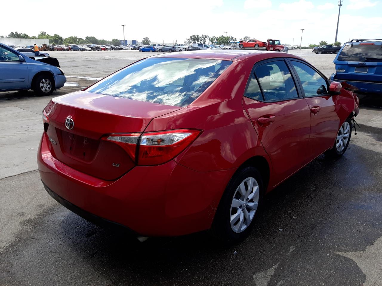 Photo 4 from auction – 2015 TOYOTA COROLLA L with VIN 2T1BURHE2FC420729