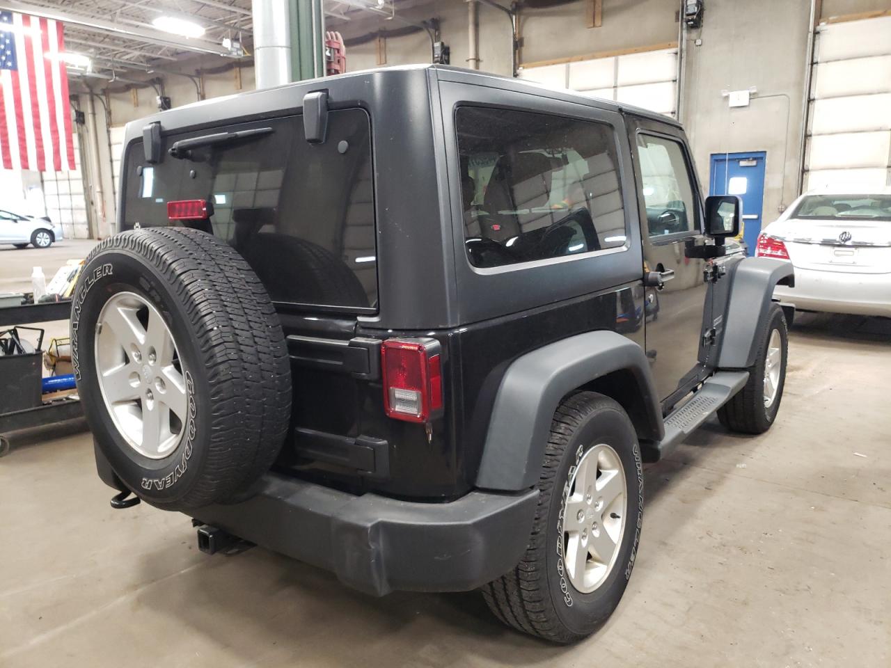 Photo 4 from auction – 2015 JEEP WRANGLER S with VIN 1C4GJWAG7FL551835