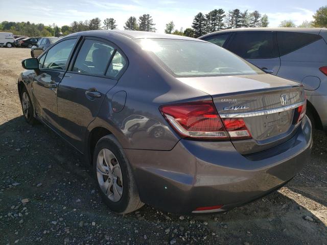 Photo 3 from auction – 2015 HONDA CIVIC LX with VIN 19XFB2F55FE249901