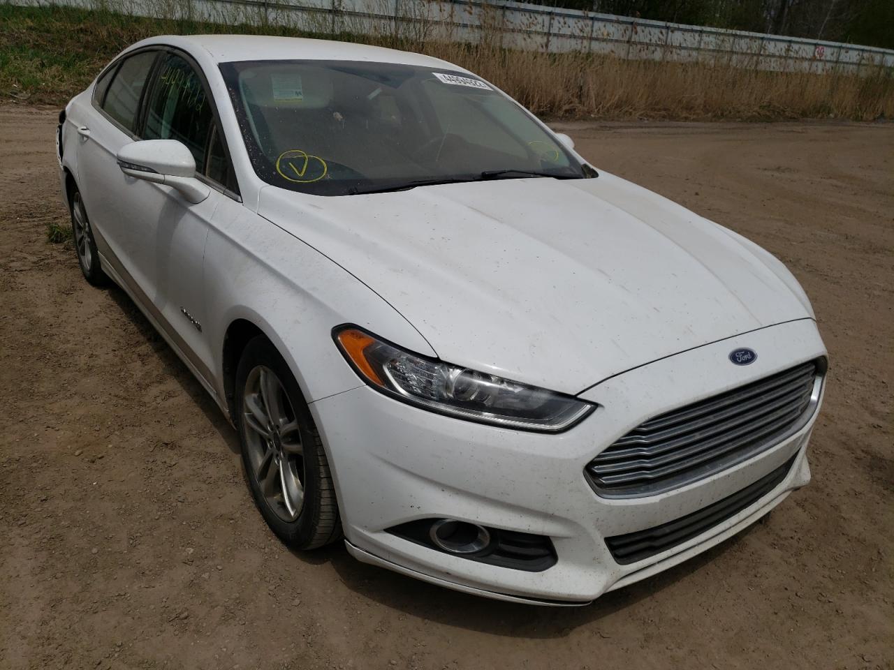 FORD FUSION SE 2015 with VIN 3FA6P0LU3FR263361 - Photo from auction
