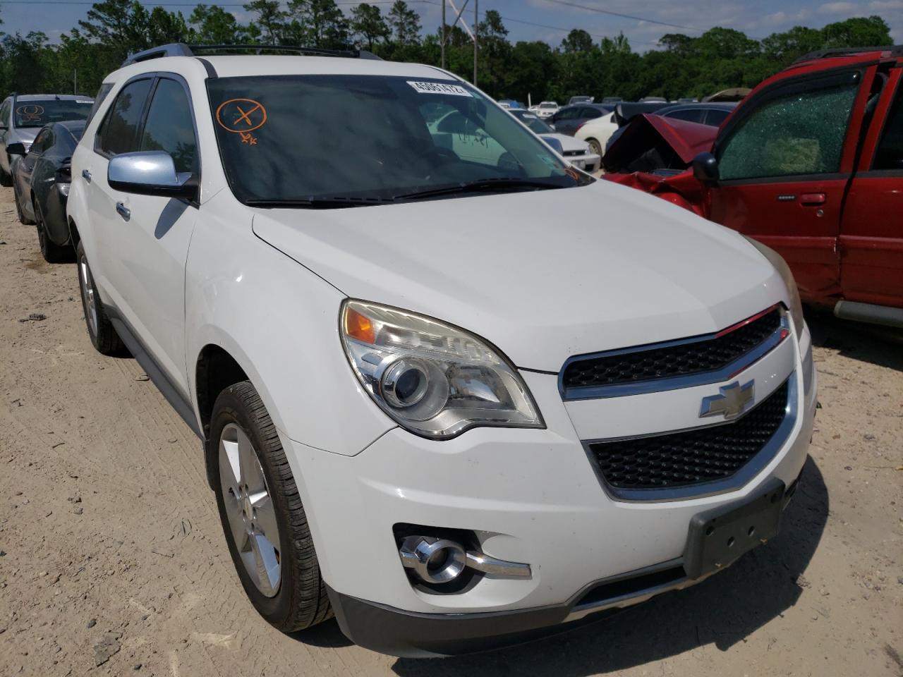 CHEVROLET EQUINOX LT 2012 with VIN 2GNALFEK3C1191695 - Photo from auction