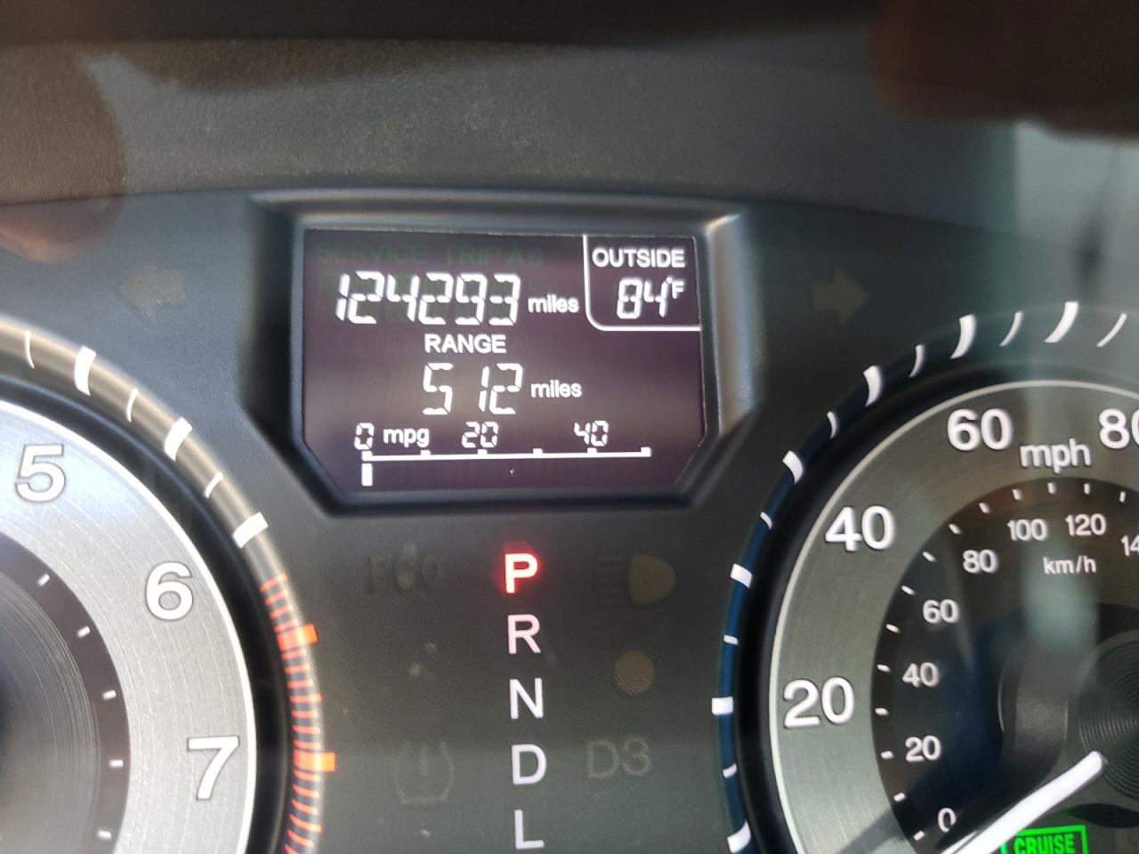 Photo 8 from auction – 2013 HONDA ODYSSEY EX with VIN 5FNRL5H46DB042487