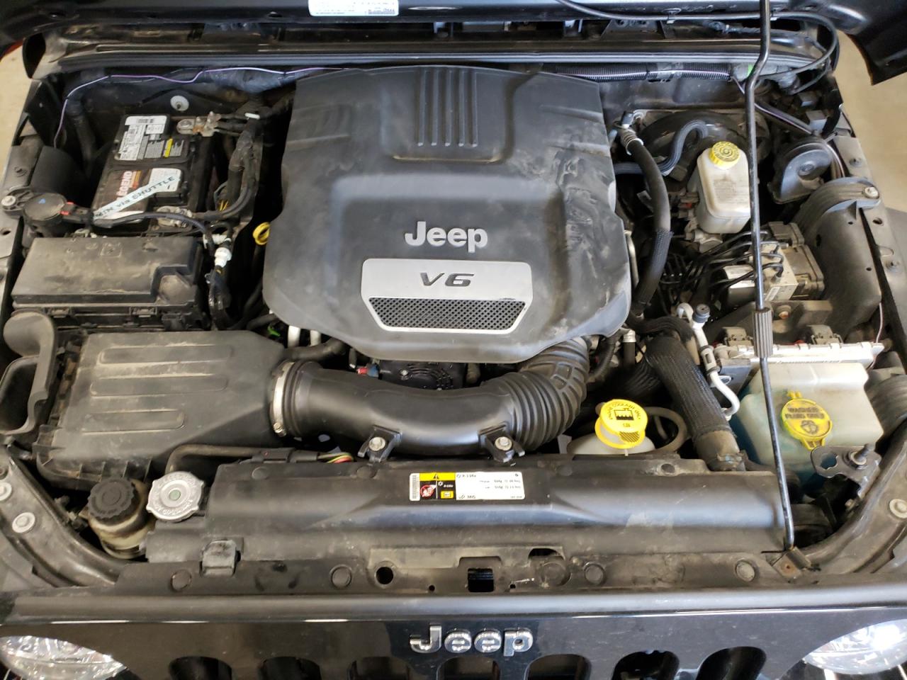Photo 7 from auction – 2015 JEEP WRANGLER S with VIN 1C4GJWAG7FL551835