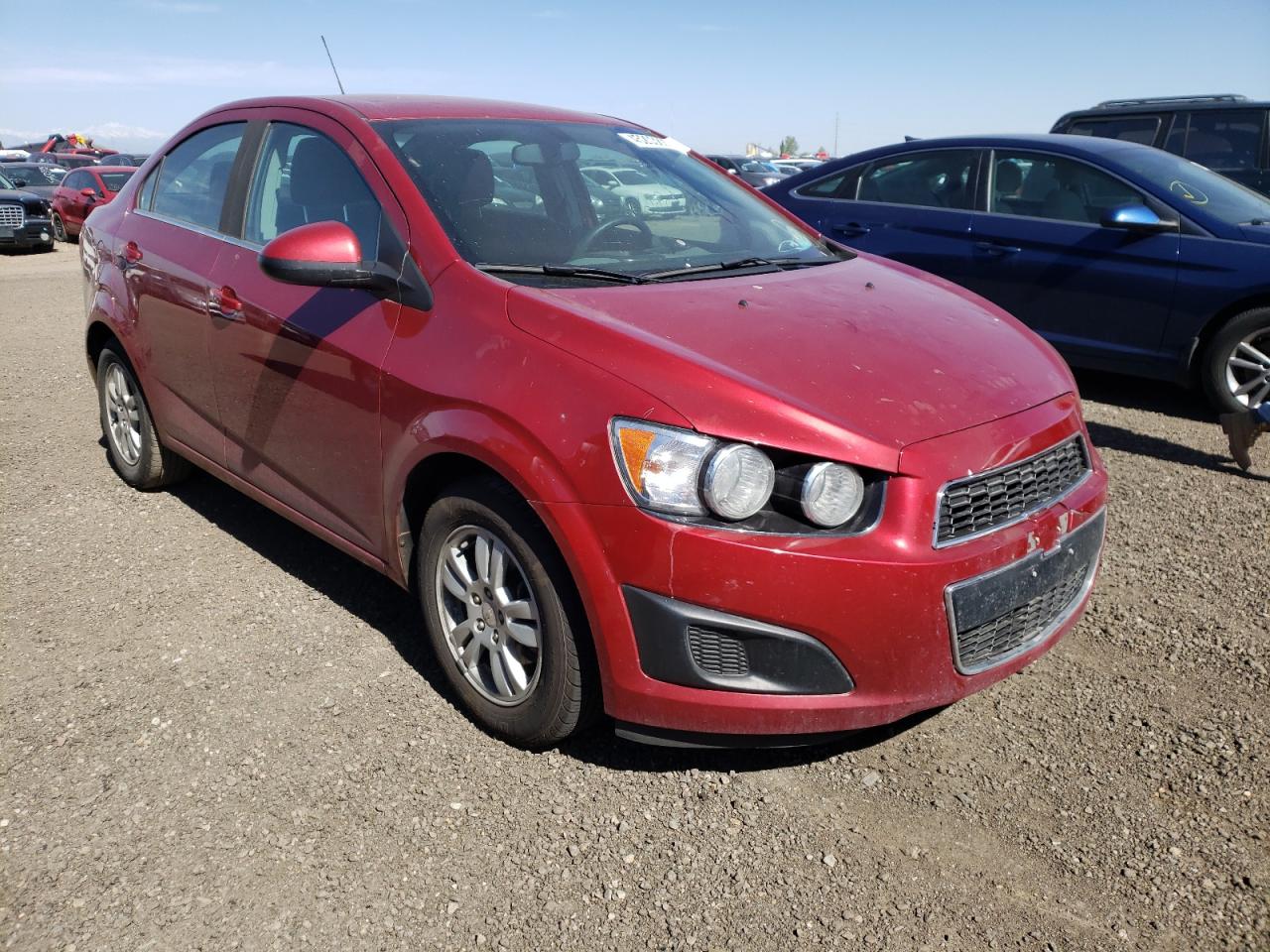 CHEVROLET SONIC LT 2016 with VIN 1G1JC5SH6G4111725 - Photo from auction