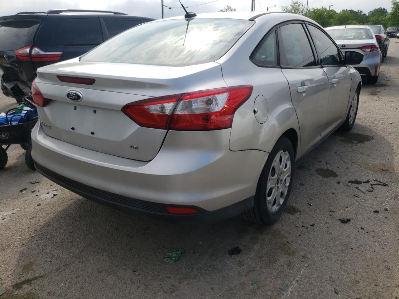Photo 4 from auction – 2012 FORD FOCUS SE with VIN 1FAHP3F23CL194136