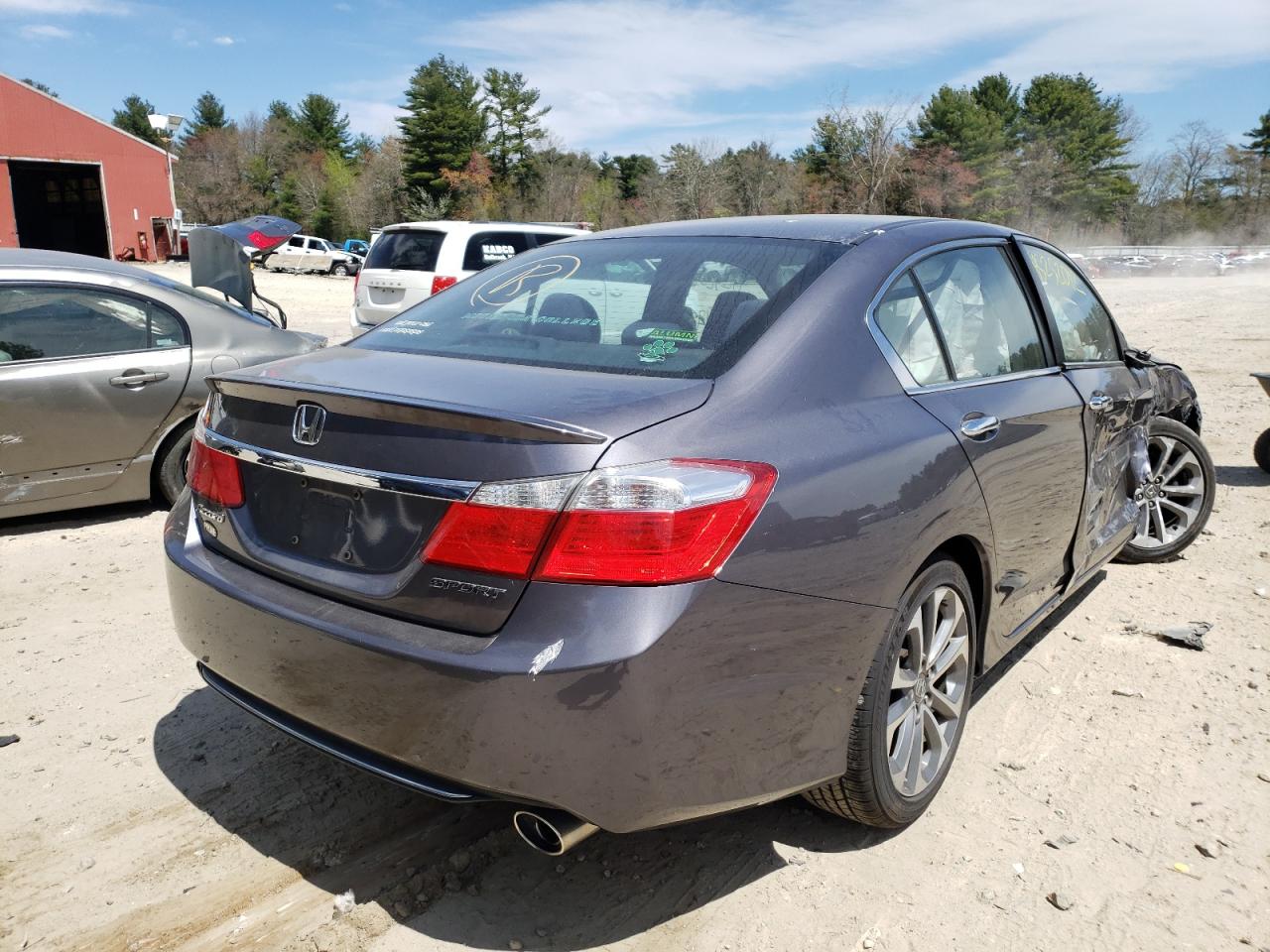 Photo 4 from auction – 2014 HONDA ACCORD SPO with VIN 1HGCR2F59EA203814