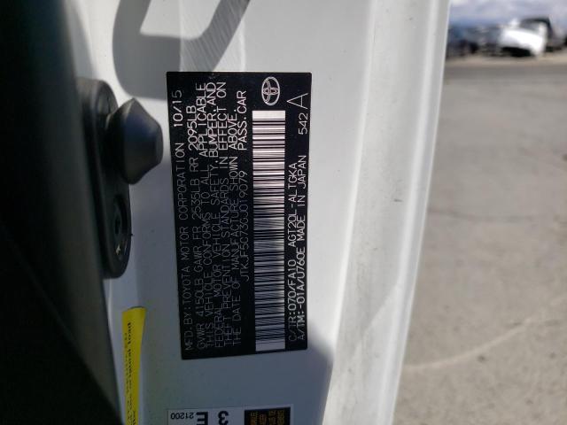 Photo 10 from auction – 2016 TOYOTA SCION TC with VIN JTKJF5C73GJ019079