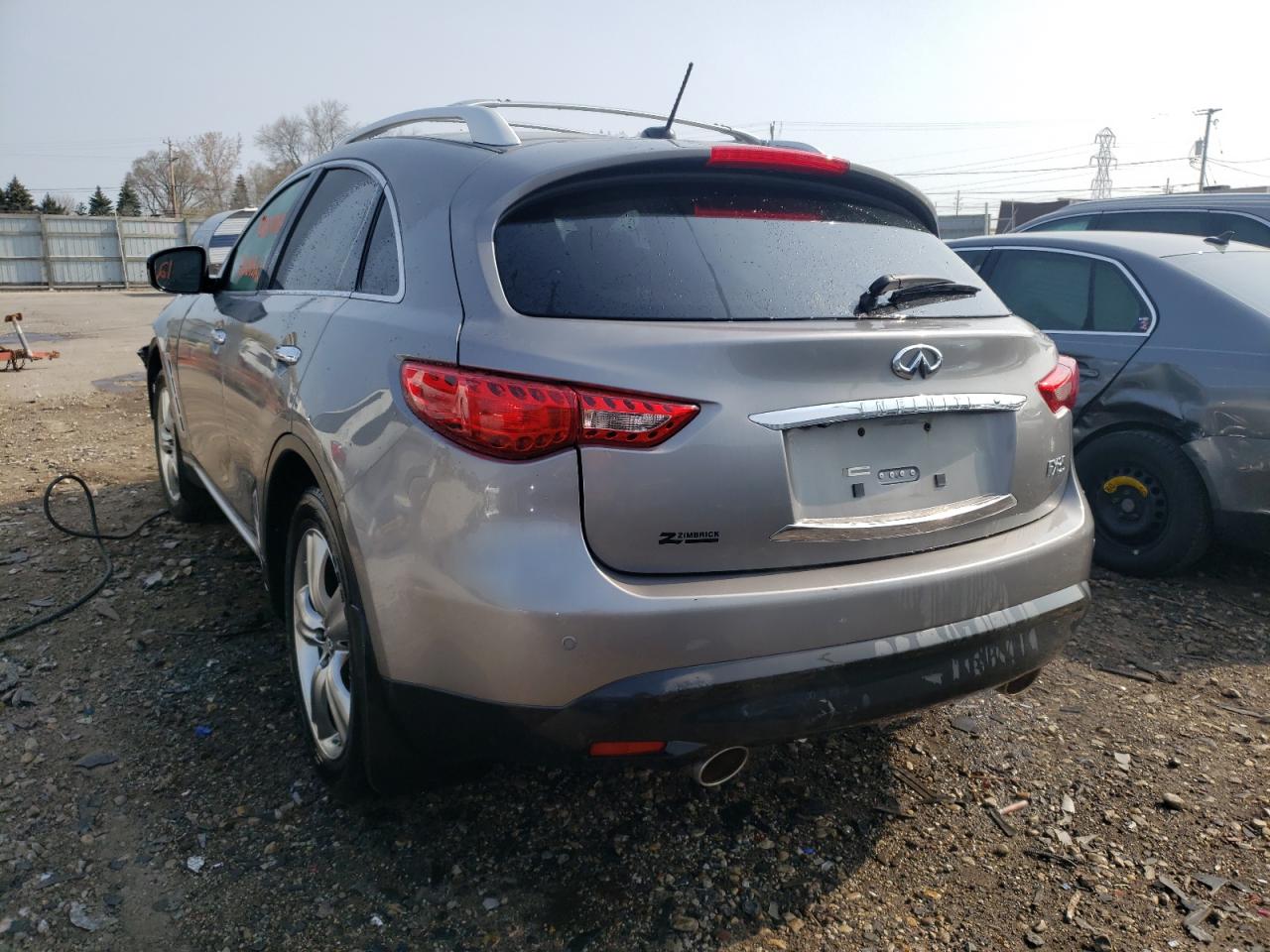 Photo 3 from auction – 2009 INFINITI FX35 with VIN JNRAS18W49M158408