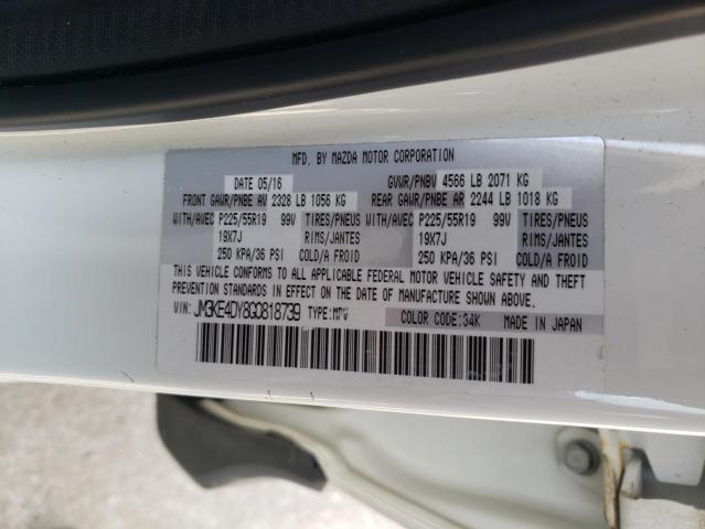 Photo 10 from auction – 2016 MAZDA CX-5 GT with VIN JM3KE4DY8G0818739