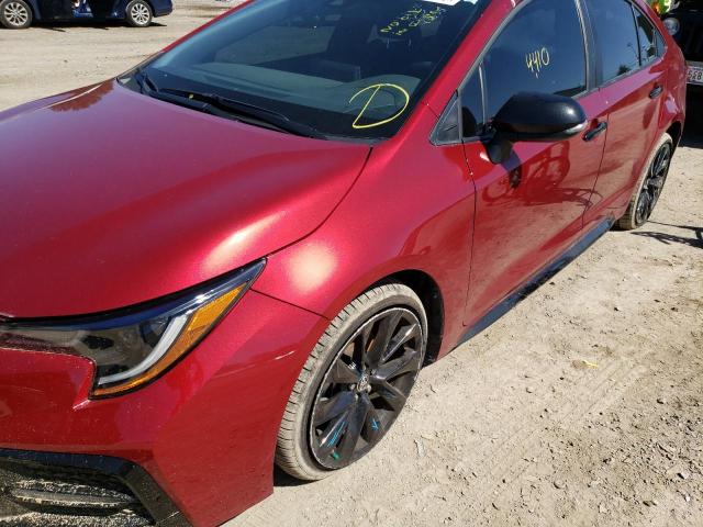 Photo 9 from auction – 2022 TOYOTA COROLLA SE with VIN 5YFS4MCE5NP104394