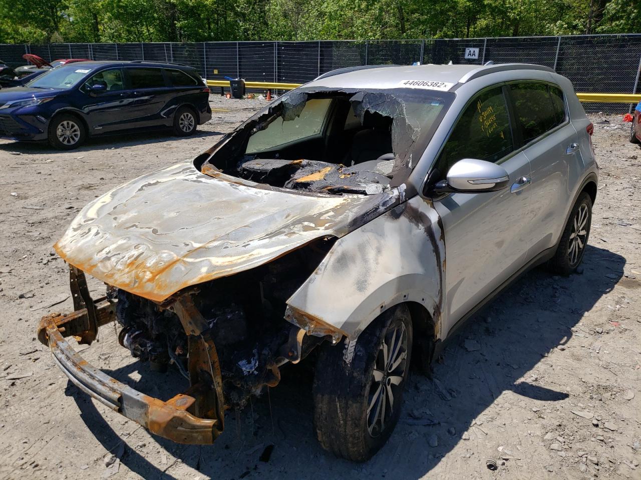 Photo 2 from auction – 2018 KIA SPORTAGE E with VIN KNDPNCACXJ7301149