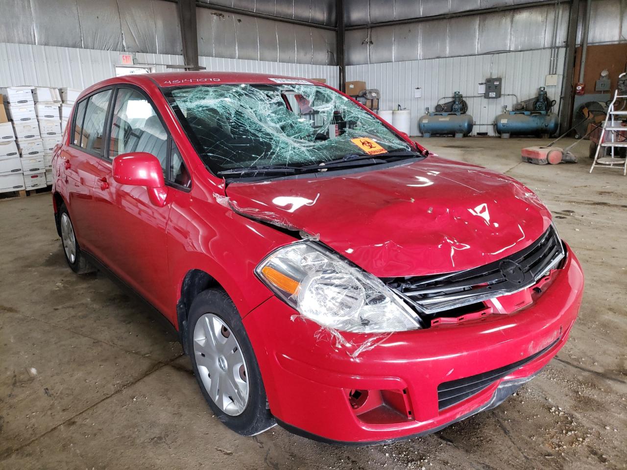 NISSAN VERSA S 2010 with VIN 3N1BC1CP1AL406794 - Photo from auction