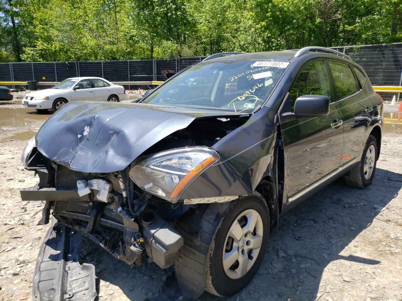 Photo 2 from auction – 2014 NISSAN ROGUE SELE with VIN JN8AS5MT0EW609646