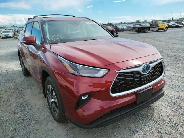 Photo 4 from auction – 2022 TOYOTA HIGHLANDER with VIN 5TDHBRCH5NS541004