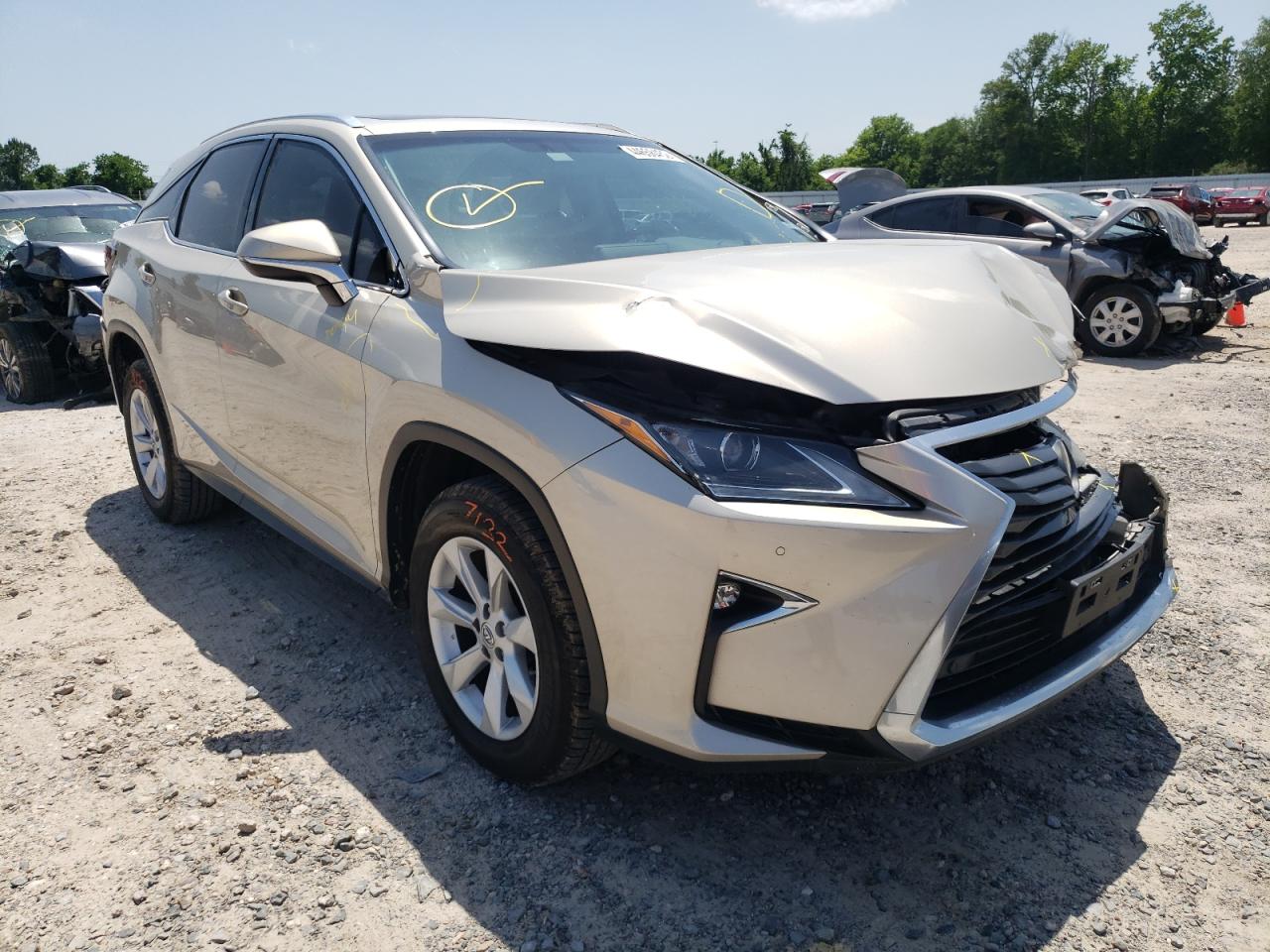 LEXUS RX 350 2016 with VIN 2T2ZZMCAXGC004786 - Photo from auction