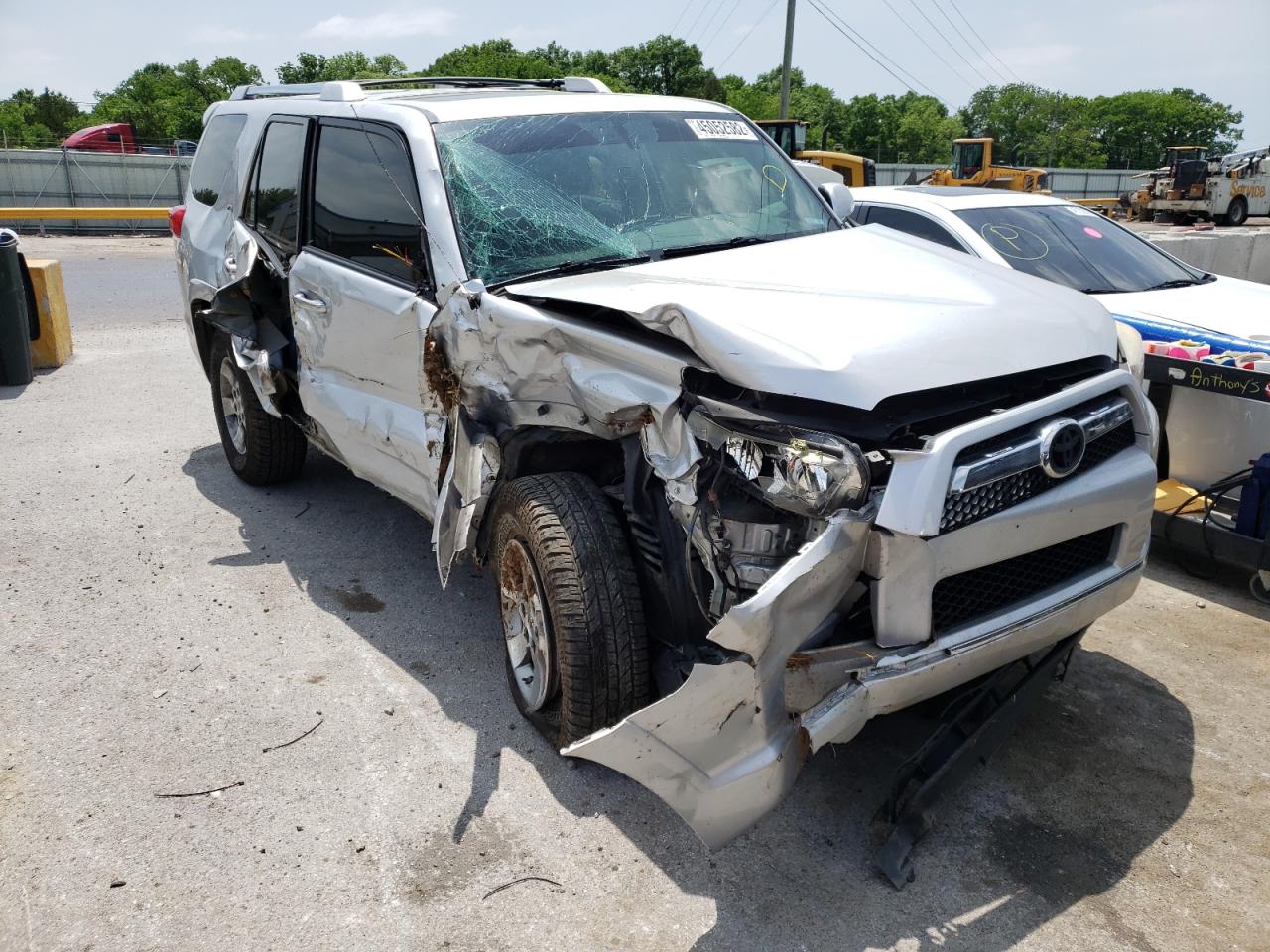 TOYOTA 4RUNNER SR 2013 with VIN JTEBU5JR3D5119897 - Photo from auction