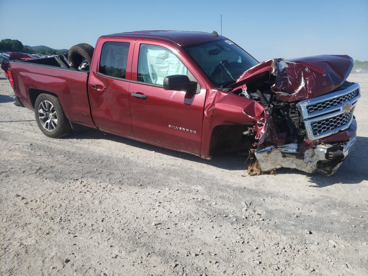Photo 9 from auction – 2014 CHEVROLET SILVERADO with VIN 1GCRCREH2EZ123920