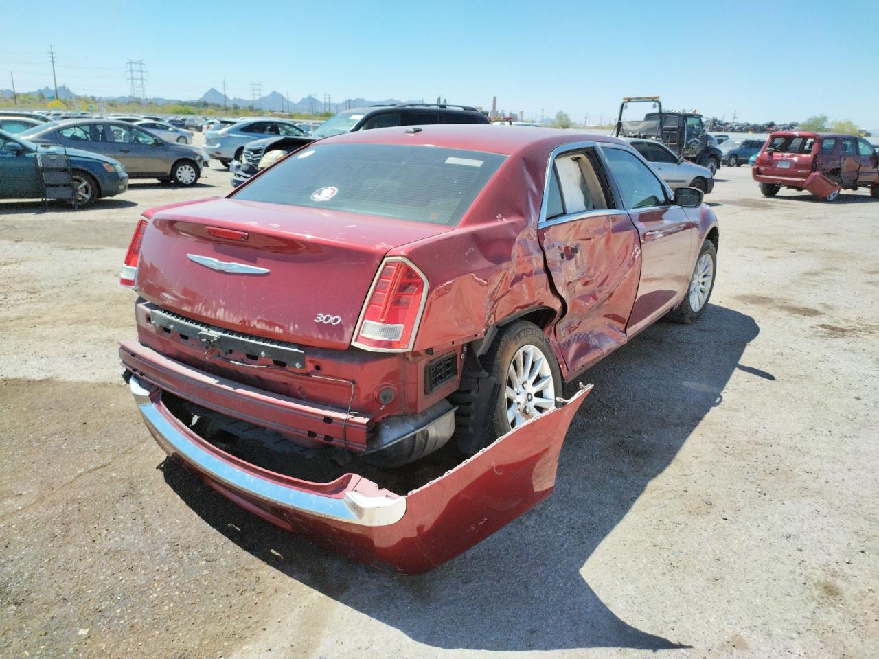Photo 4 from auction – 2013 CHRYSLER 300 with VIN 2C3CCAAG4DH587590