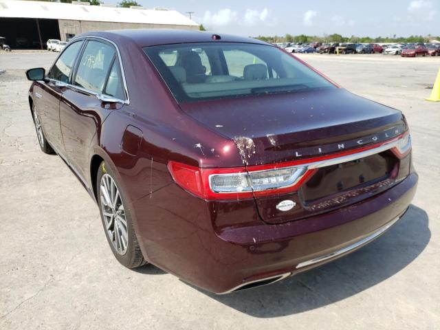 Photo 3 from auction – 2017 LINCOLN CONTINENTA with VIN 1LN6L9SK2H5629919