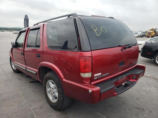 Photo 3 from auction – 2001 CHEVROLET BLAZER with VIN 1GNDT13W512165053