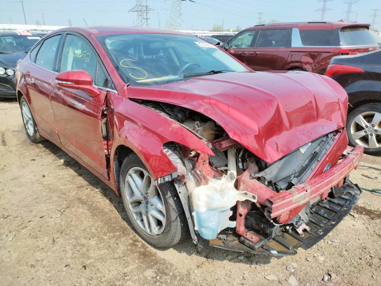 Photo 1 from auction – 2013 FORD FUSION SE with VIN 3FA6P0H76DR321740