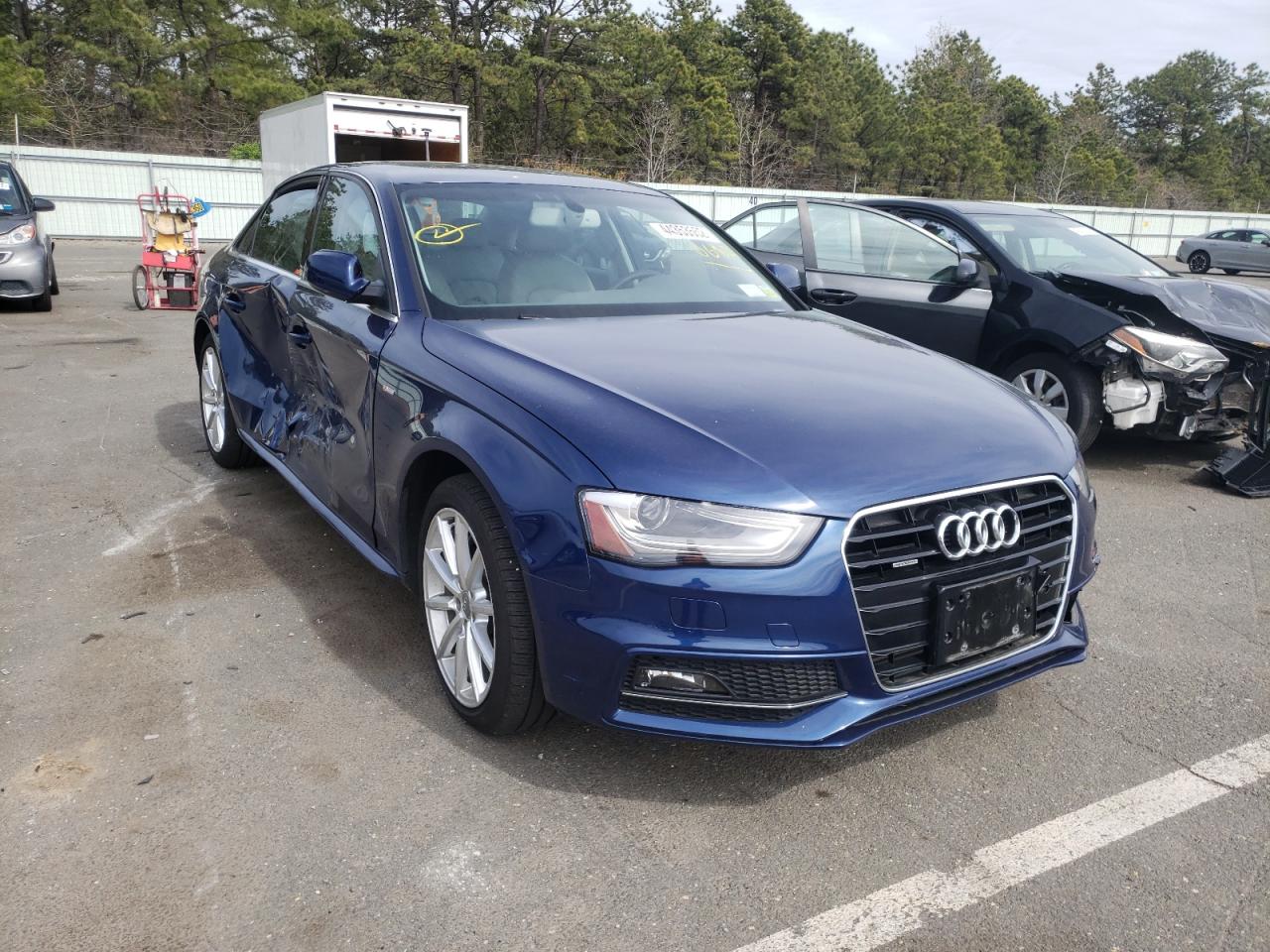 AUDI A4 PREMIUM 2015 with VIN WAUFFAFLXFA069021 - Photo from auction