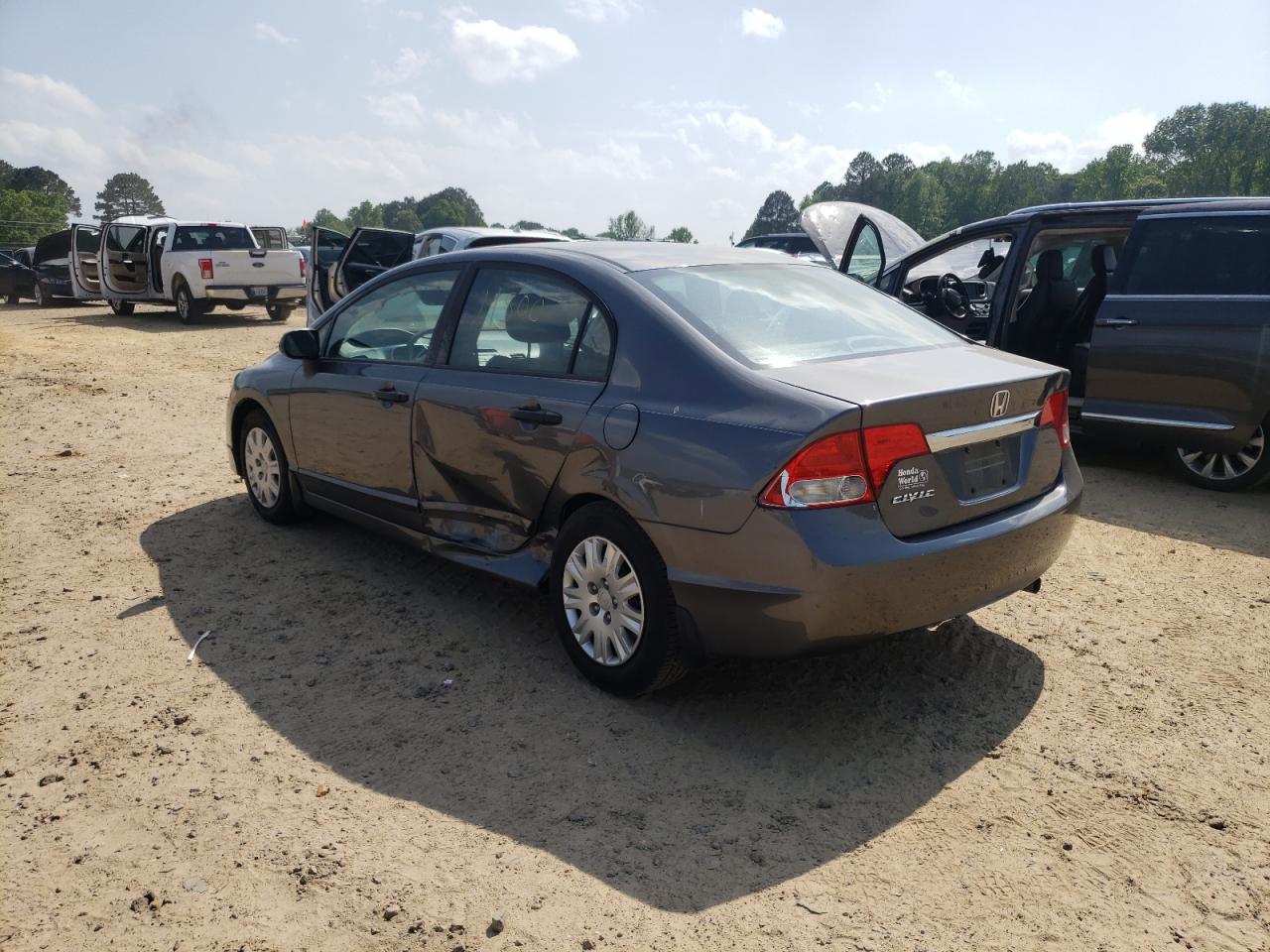 Photo 3 from auction – 2011 HONDA CIVIC VP with VIN 19XFA1F35BE017191