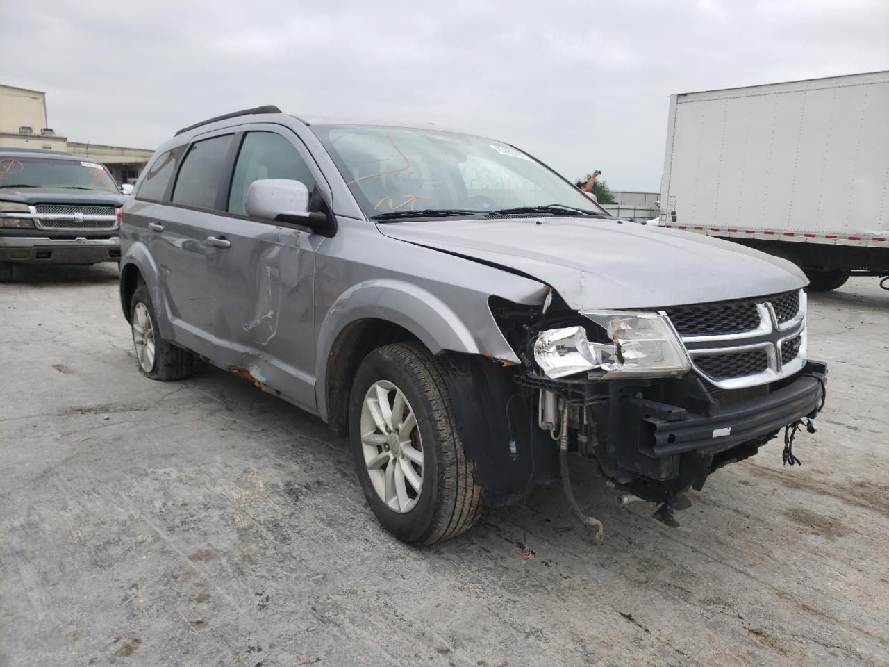 DODGE JOURNEY SX 2017 with VIN 3C4PDCBG7HT589853 - Photo from auction