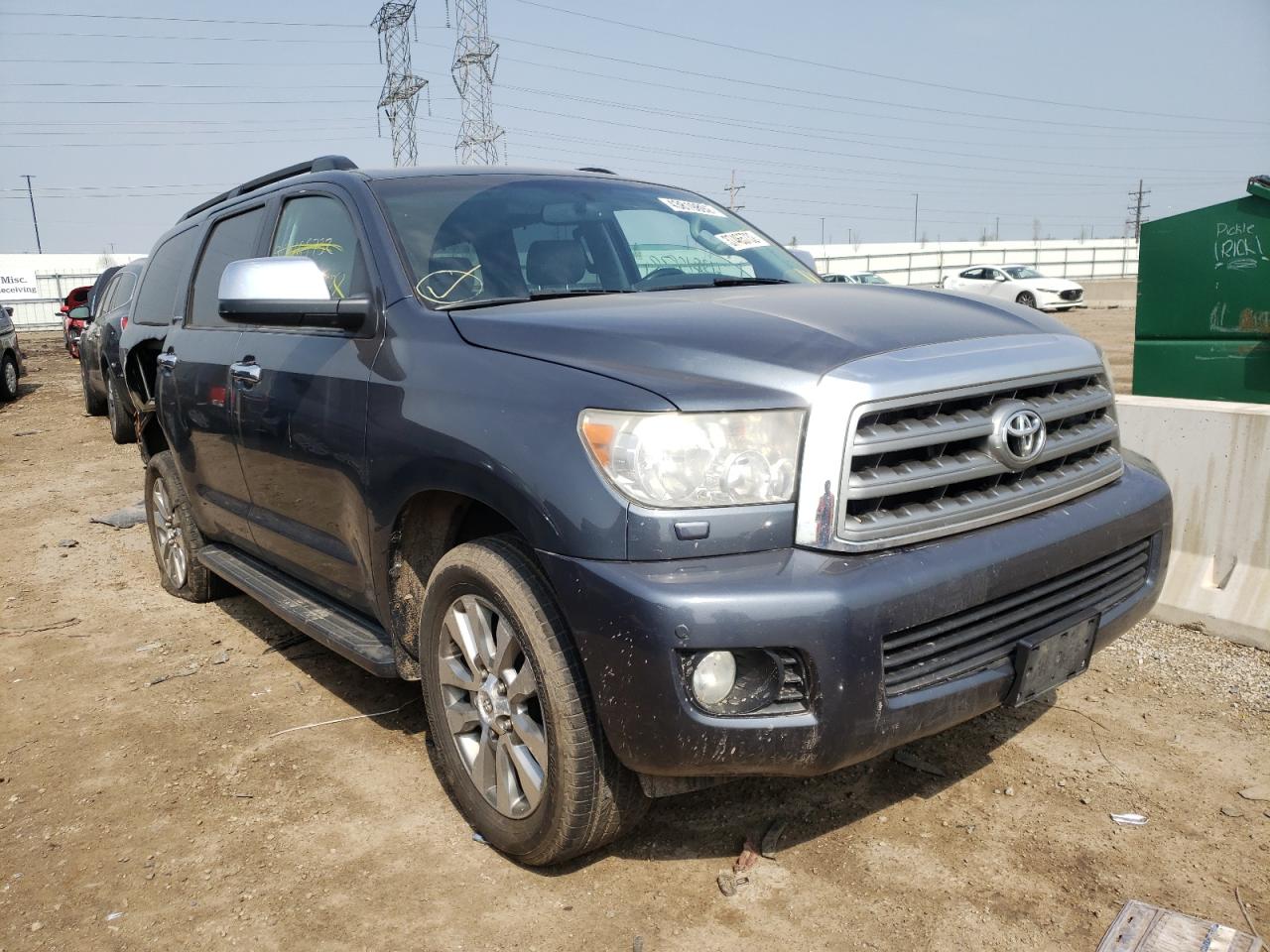 TOYOTA SEQUOIA LI 2008 with VIN 5TDBY68A68S015175 - Photo from auction