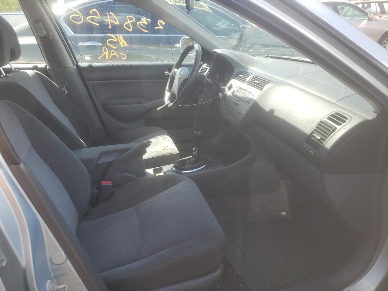 Photo 5 from auction – 2004 HONDA CIVIC HYBR with VIN JHMES95614S005413