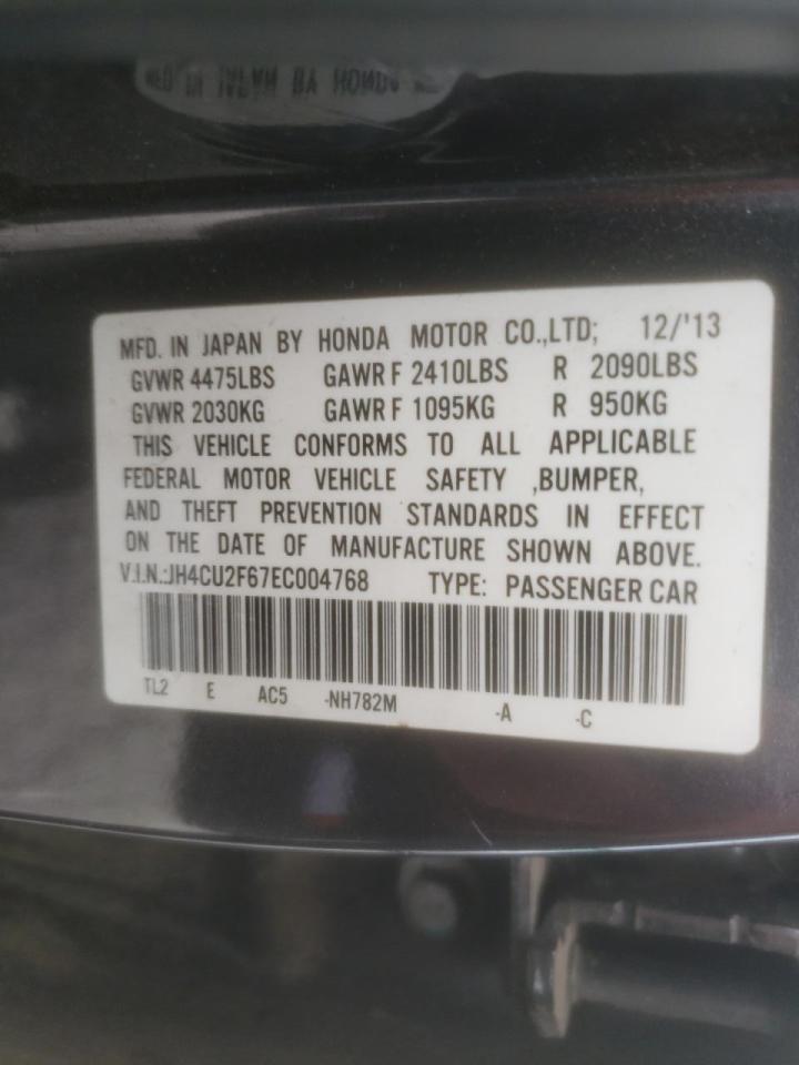 Photo 10 from auction – 2014 ACURA TSX TECH with VIN JH4CU2F67EC004768