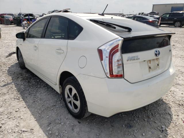 Photo 3 from auction – 2013 TOYOTA PRIUS with VIN JTDKN3DU4D5543868