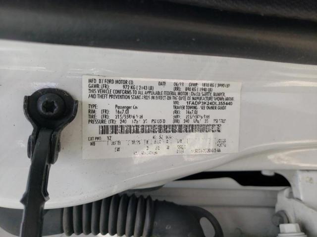 Photo 10 from auction – 2013 FORD FOCUS SE with VIN 1FADP3K24DL355440