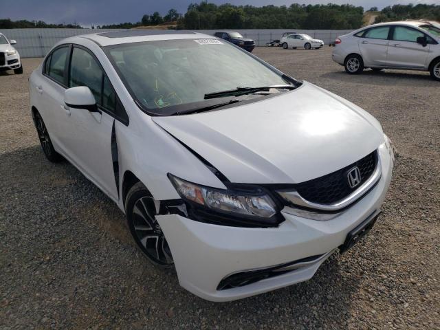HONDA CIVIC EXL 2013 with VIN 19XFB2F97DE206287 - Photo from auction