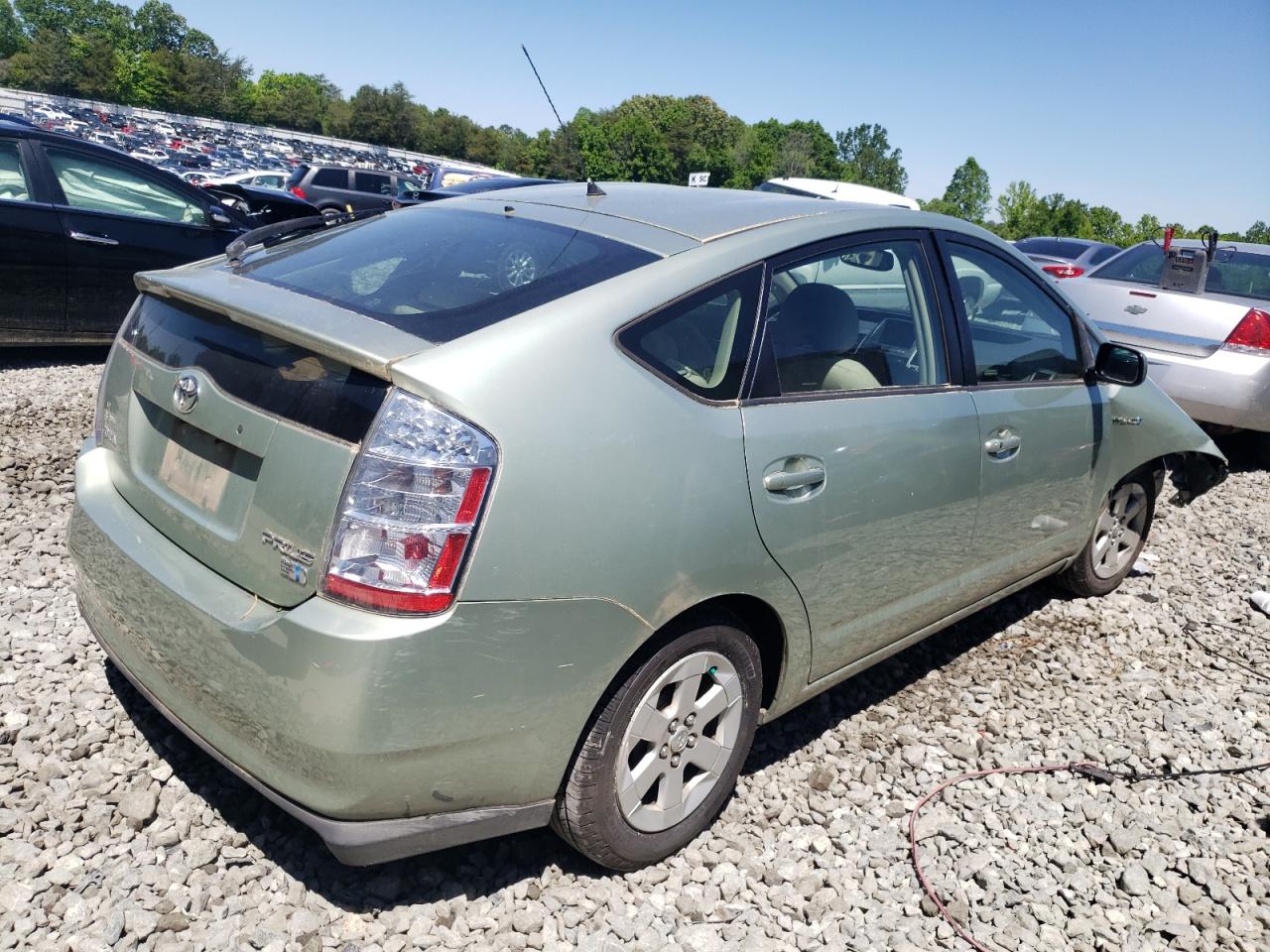 Photo 4 from auction – 2007 TOYOTA PRIUS with VIN JTDKB20U877631730