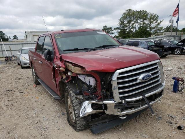 FORD F150 SUPER 2017 with VIN 1FTEW1EGXHKD66628 - Photo from auction