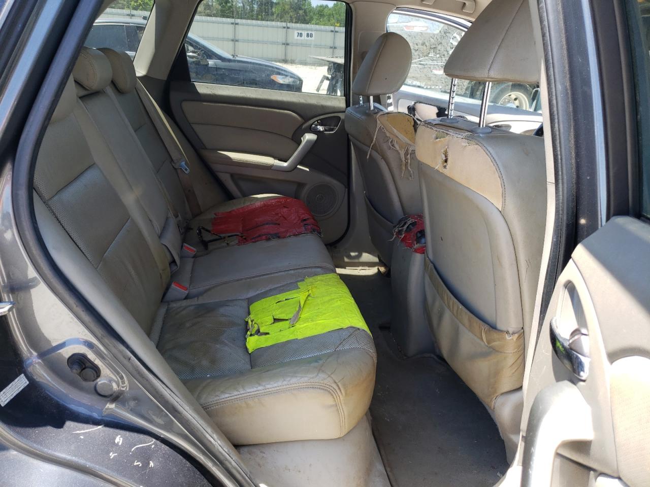 Photo 6 from auction – 2010 ACURA RDX with VIN 5J8TB1H22AA002655