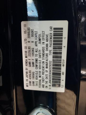 Photo 10 from auction – 2010 ACURA TSX with VIN JH4CU2E60AC029202