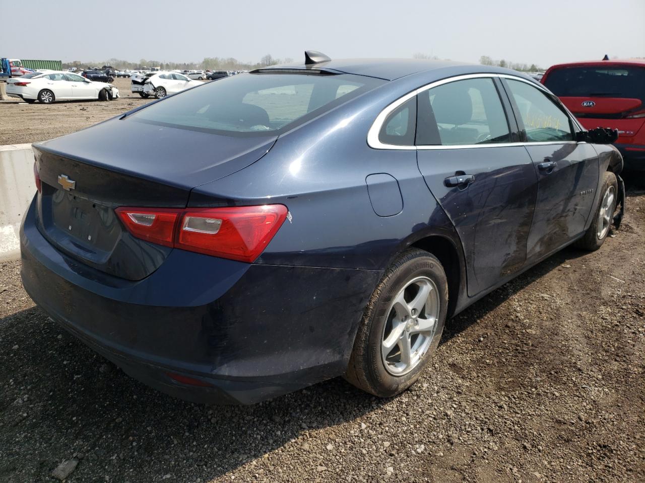 Photo 4 from auction – 2017 CHEVROLET MALIBU LS with VIN 1G1ZB5ST4HF136557