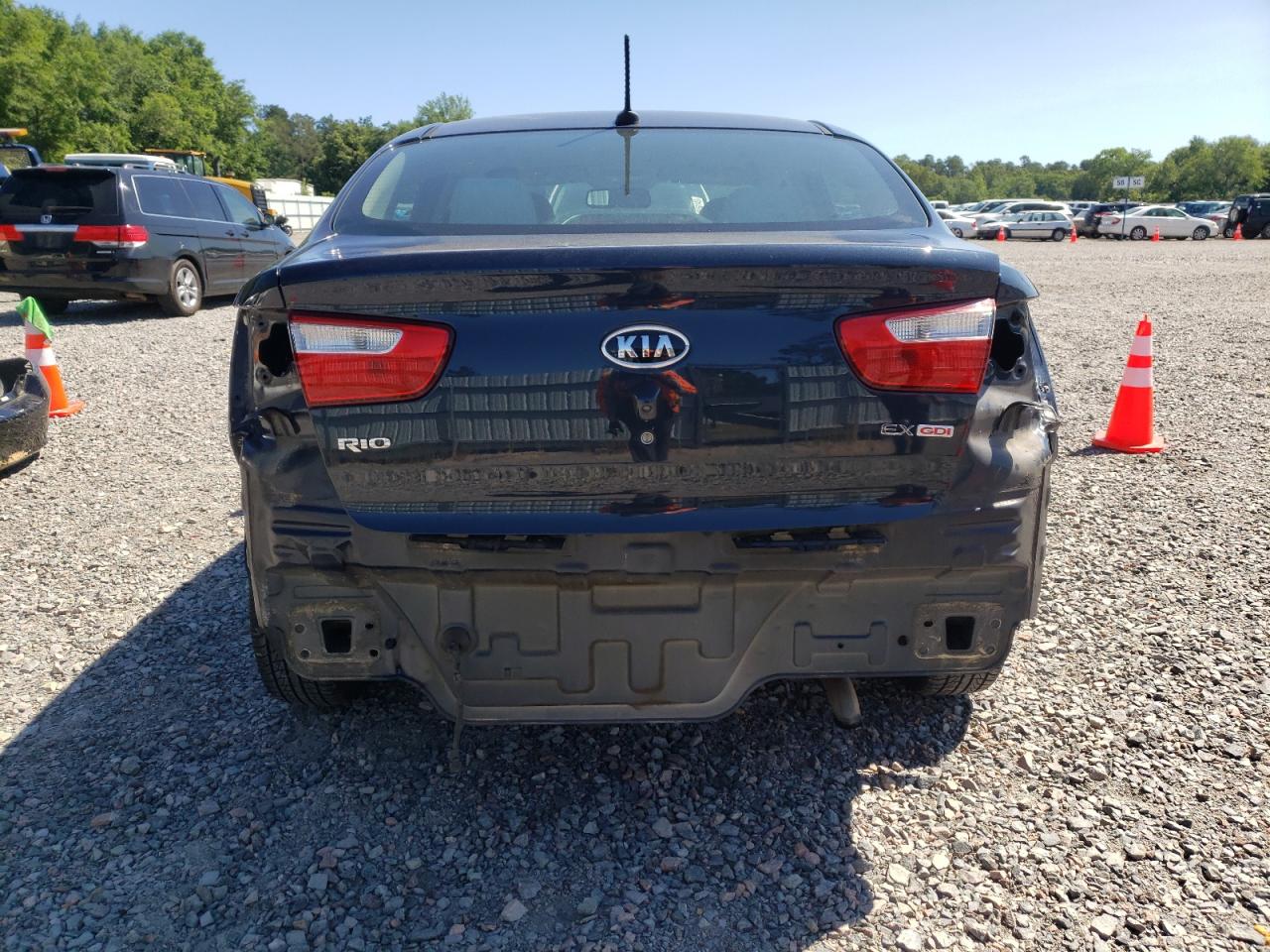 Photo 9 from auction – 2012 KIA RIO EX with VIN KNADN4A32C6056653