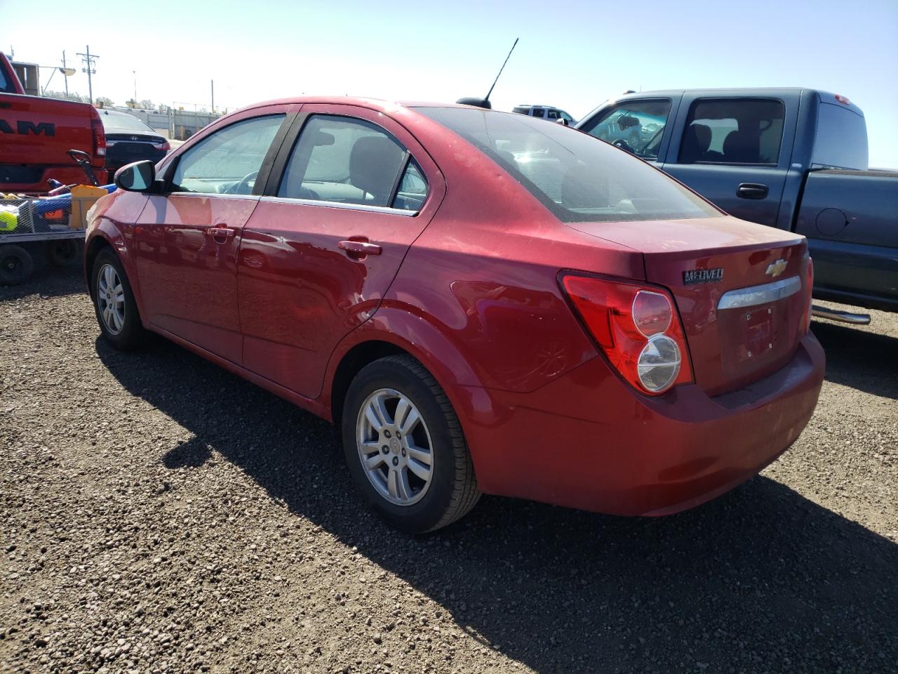 Photo 3 from auction – 2016 CHEVROLET SONIC LT with VIN 1G1JC5SH6G4111725